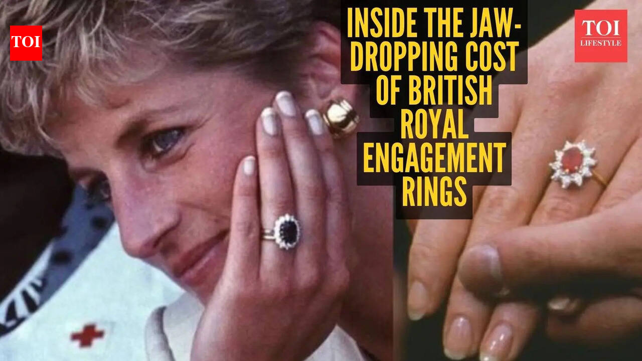 From Diana to Eugenie: These royal engagement rings cost a fortune and have wild stories