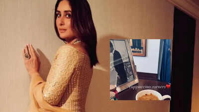 Kareena Kapoor’s ‘cappuccino corner’ features a special tribute to her late father-in-law Mansoor Ali Khan Pataudi