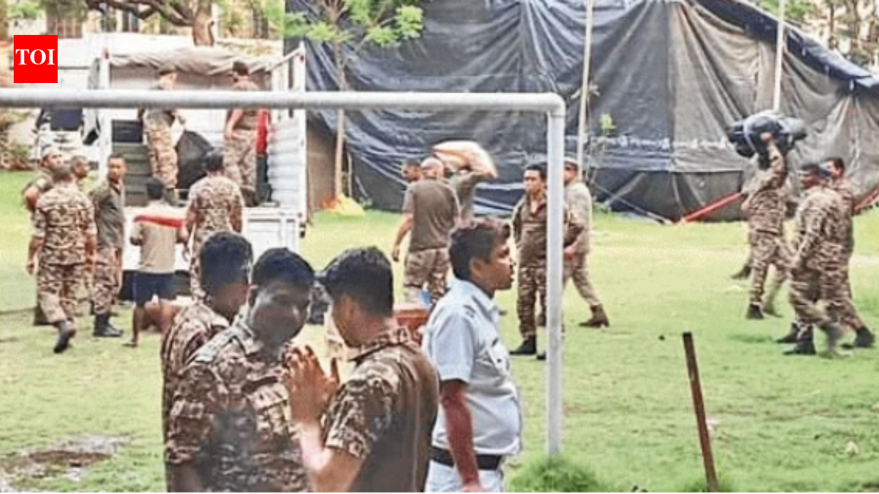 West Bengal polls: CAPF makes schools their home for a month