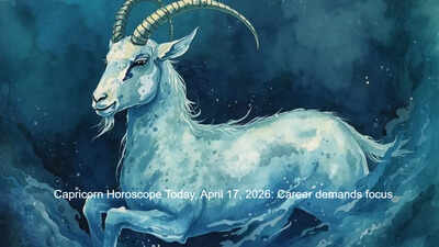 Capricorn Horoscope Today, April 17, 2026: Career demands focus