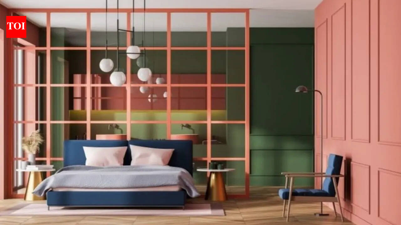 How to nail the 'peek-a-boo' paint trend, according to interior design experts