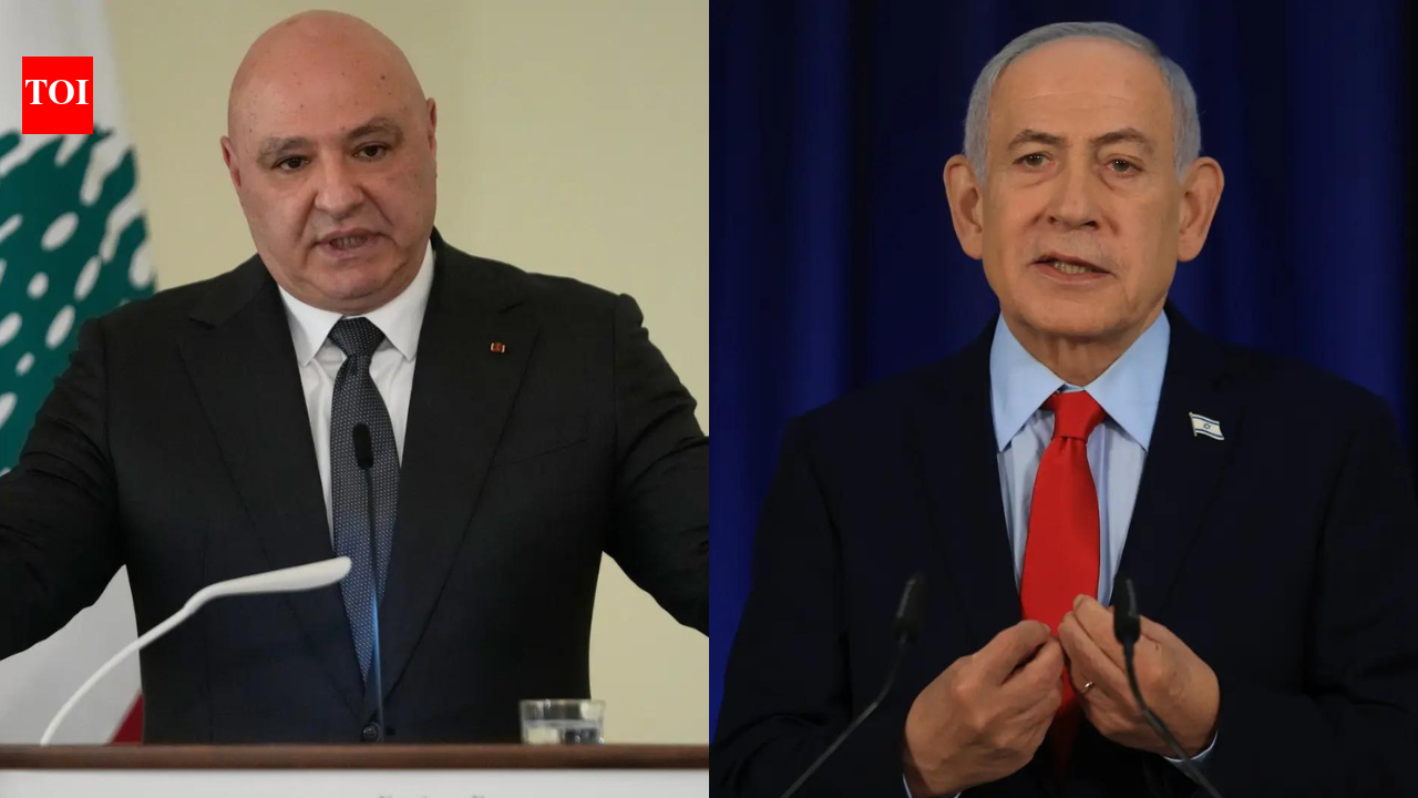 'Not ready to take that step': Lebanon's president declines talks with Netanyahu