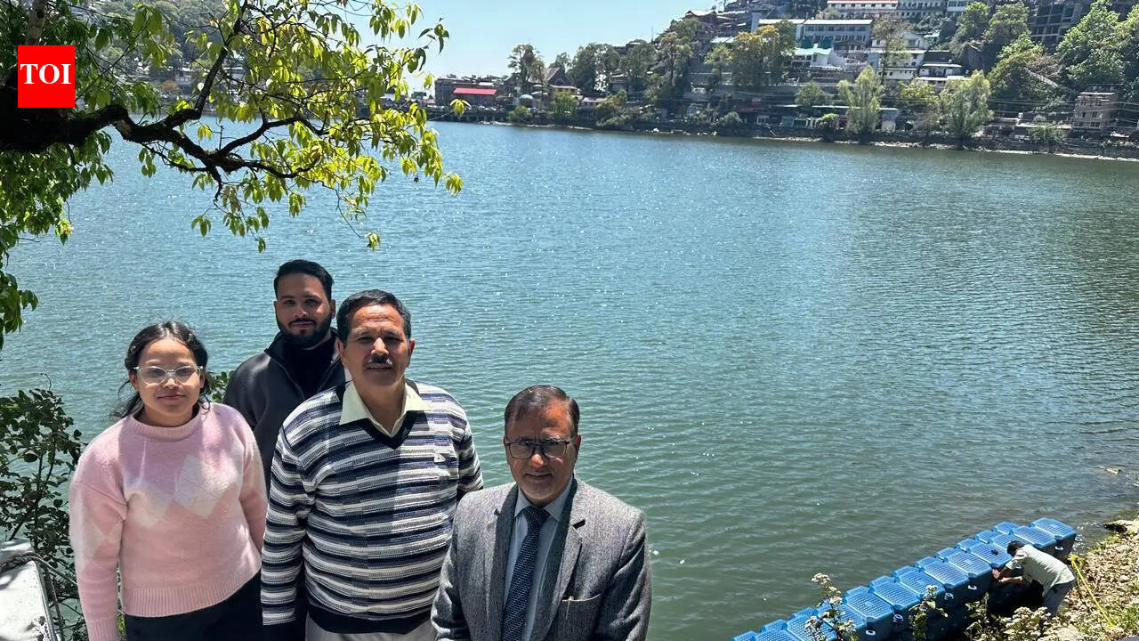 Snow trout restoration starts in Nainital lake