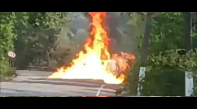 Fire engulfs chemical tanker near Ankola