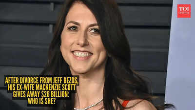 After divorce from Jeff Bezos, his ex-wife MacKenzie Scott gives away $26 billion: Who is she?