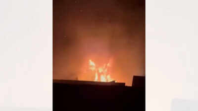 Fire breaks out at beachside cottages in Goa's Mandrem