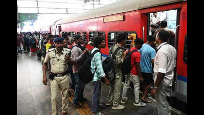 Trains to West Bengal packed as workers head home to vote