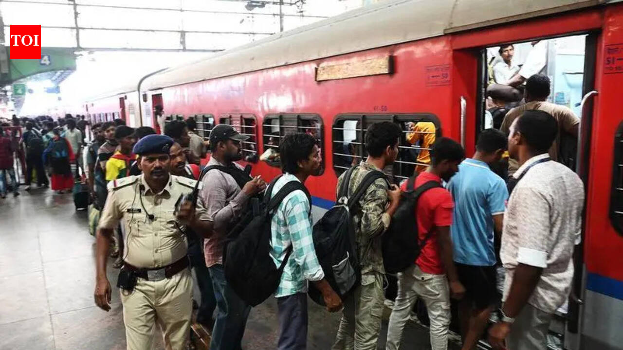 Trains to West Bengal packed as workers head home to vote