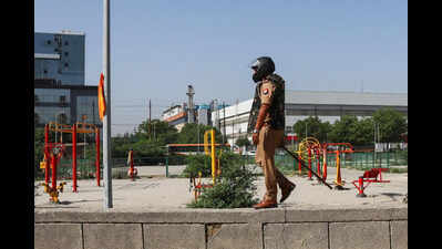 Factories reopen in Noida’s industry hub under heavy police watch