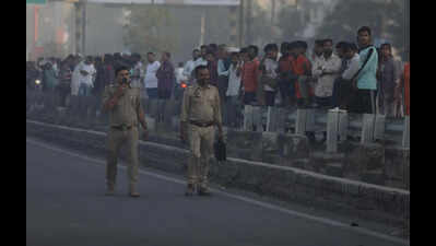 Vikas Nagar Blaze: Onlookers to face action for hindering rescue operations