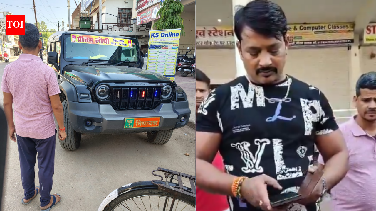 'I was honking, using siren, why were you swerving?': BJP MLA’s son rams 5 with Thar; victims allege threats