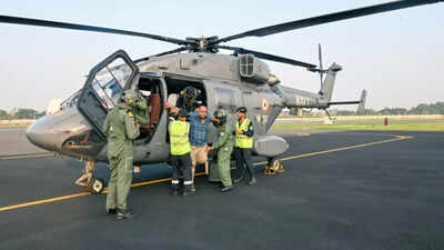 Navy executes high-stakes medevac of offshore rig worker from Arabian Sea