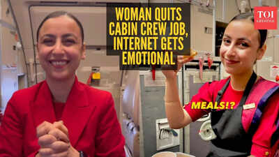 'No more 2:00 AM flights, no more missing birthdays and festivals and meals': Cabin crew woman’s emotional goodbye goes viral