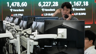 Asian Stocks: Asian stocks today: Stocks ease but set for weekly gains amid optimism on war de-escalation – The Times of India