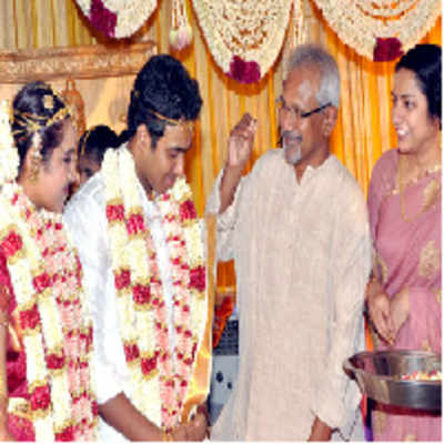 Mani Ratnam blesses 'Kochadaiyaan' director's daughter on wedding