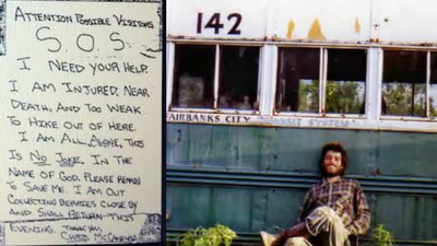 “Happiness is only real when shared”: The haunting story of the traveller who recorded his journey and died alone in a wilderness bus