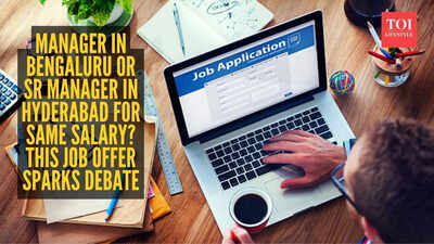 Same pay, different roles: This Bengaluru vs Hyderabad job dilemma has the internet divided