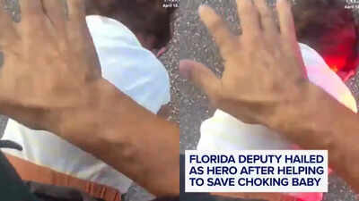 Florida deputy hailed a hero after saving choking baby; Viral video sparks parenting conversation