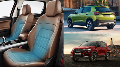SUVs with ventilated seats under Rs 12 lakh: Hyundai Venue, Nexon & more – The Times of India