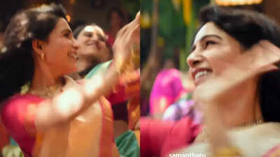  Samantha Ruth Prabhu stuns with graceful moves in new wedding track