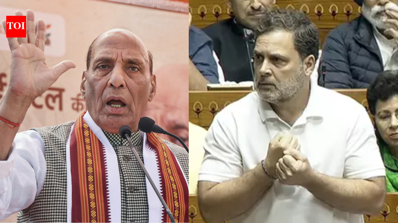 'Can't be condemned enough': Rajnath Singh slams Rahul Gandhi over 'magician' jibe at PM Modi