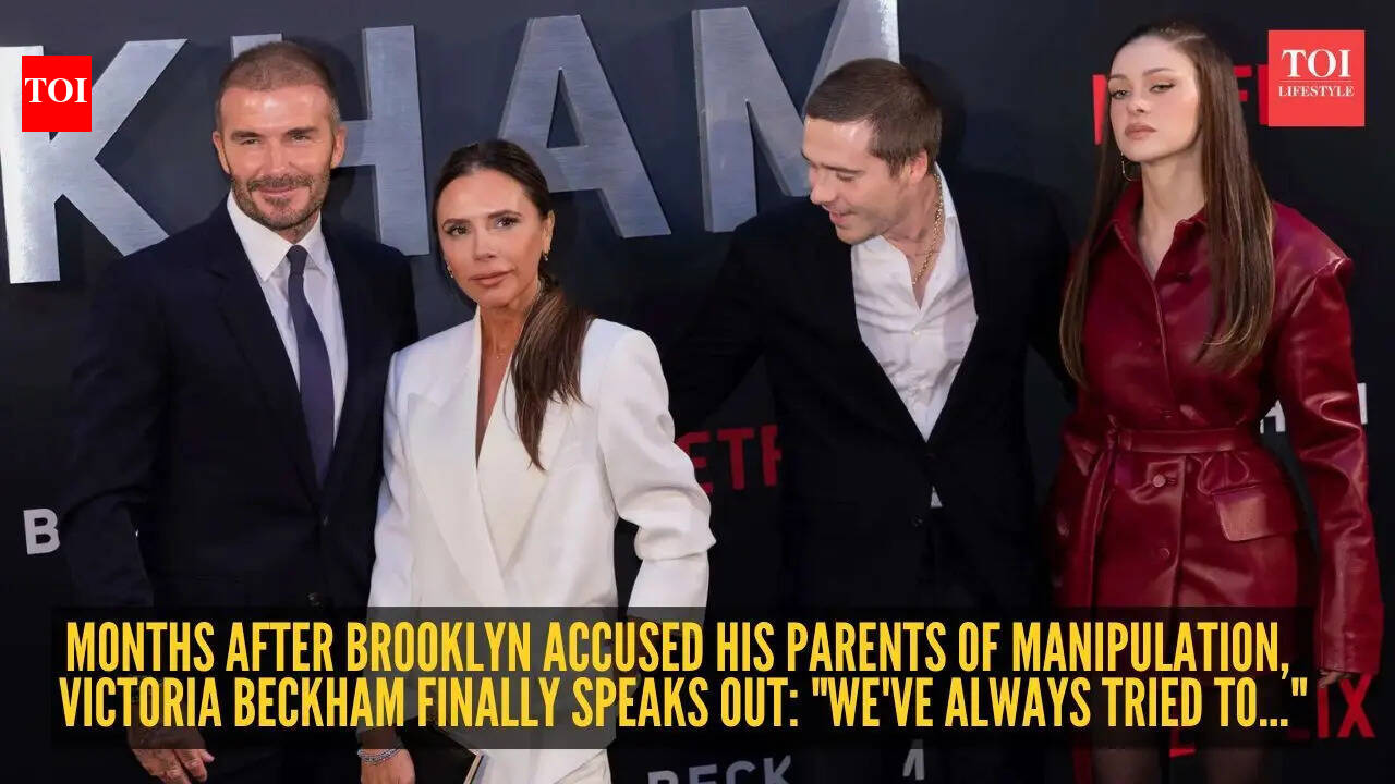 Beckham family feud:  Months after Brooklyn accused his parents of manipulation, Victoria Beckham finally speaks out: 