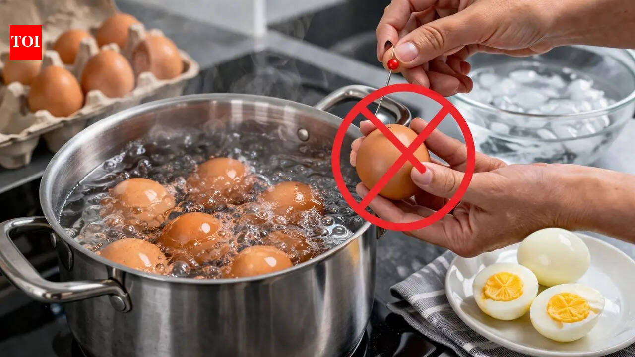 You’re boiling eggs wrong: Know why you should never pierce the shell