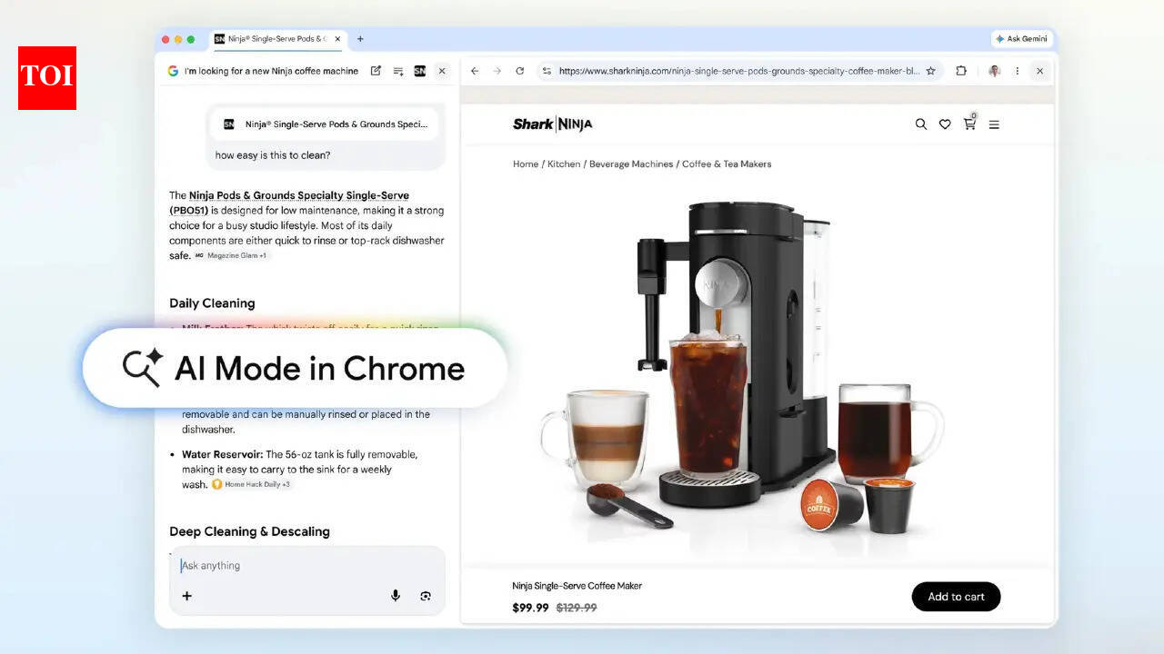 Google updates AI Mode in Chrome desktop for US users: Here’s what is changing