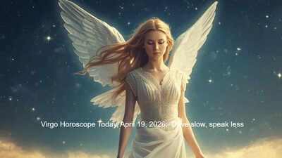 Virgo Horoscope Today, April 19, 2026:  Drive slow, speak less – The Times of India