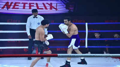 Pulkit Samrat steps into the ring with pro boxer Neeraj Goyat at ‘Glory’ launch; creates history