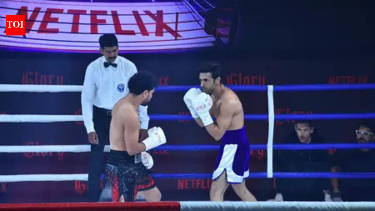 Pulkit Samrat steps into the ring with pro boxer Neeraj Goyat at ‘Glory’ launch; creates history