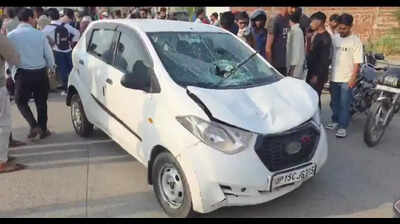 3 women die as speeding car runs over them in Hapur; driver held