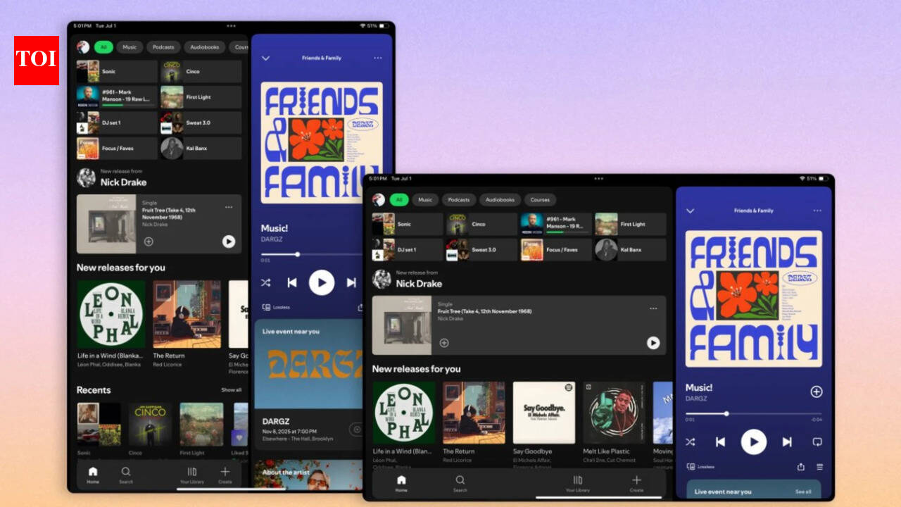 Spotify's tablet app finally feels like it was made for a tablet