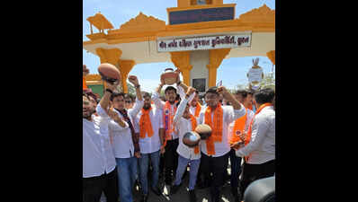 BJP student wing protests against GCAS