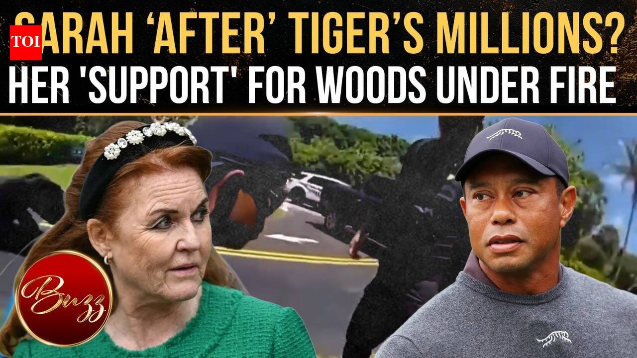Sarah Ferguson Accused Of ‘Money Seize’ As She ‘Reaches Out’ To Tiger Woods | WATCH