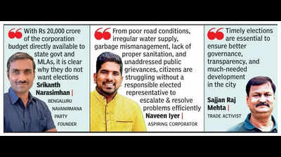 No local leadership, no accountability: Bengalureans push back against poll delay