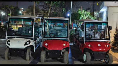 Golf cart service for KVT to begin tomorrow