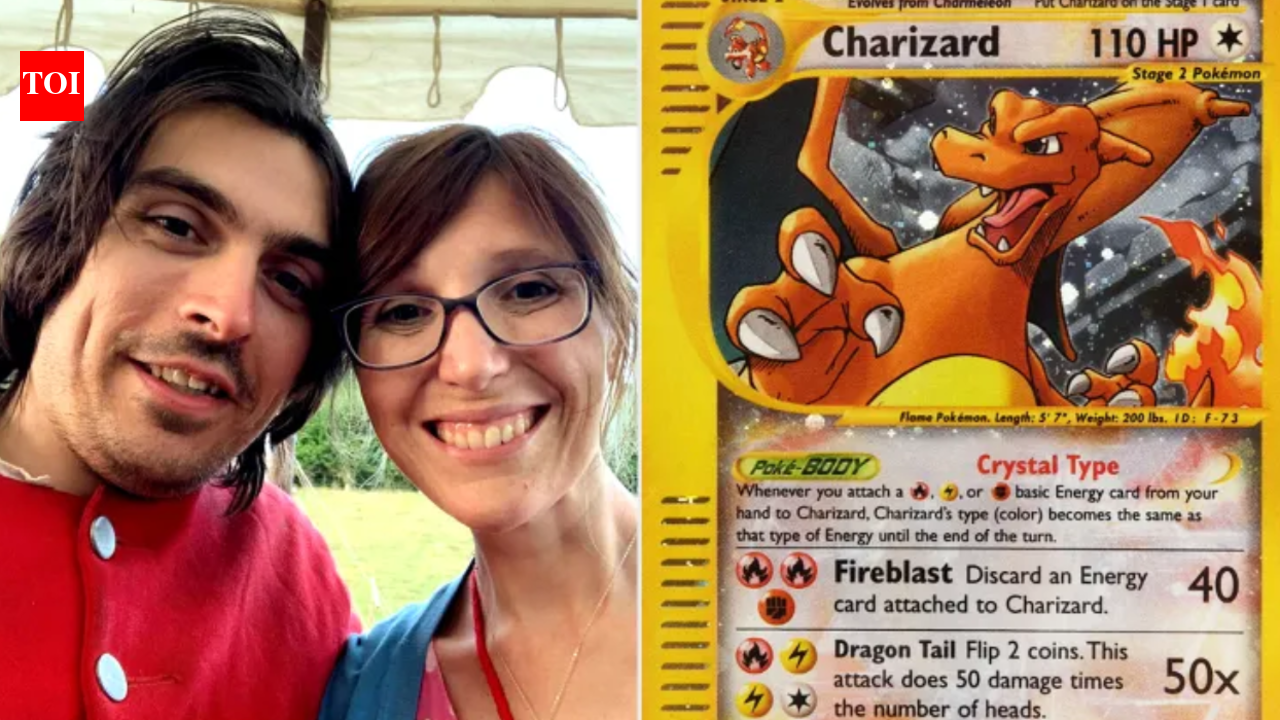 Wedding paid off by Pokémon cards: Man finds ultra-rare collection in attic after 20 years, sells for huge windfall | International Sports News – The Times of India