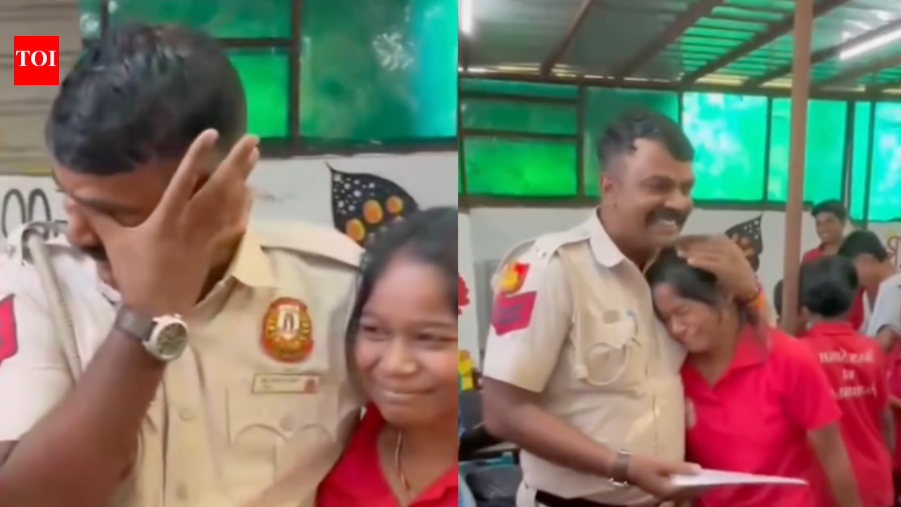 ‘Mummy, main pass ho gayi’: MP girl clears Class 10 and why she hugged and thanked this Delhi police constable