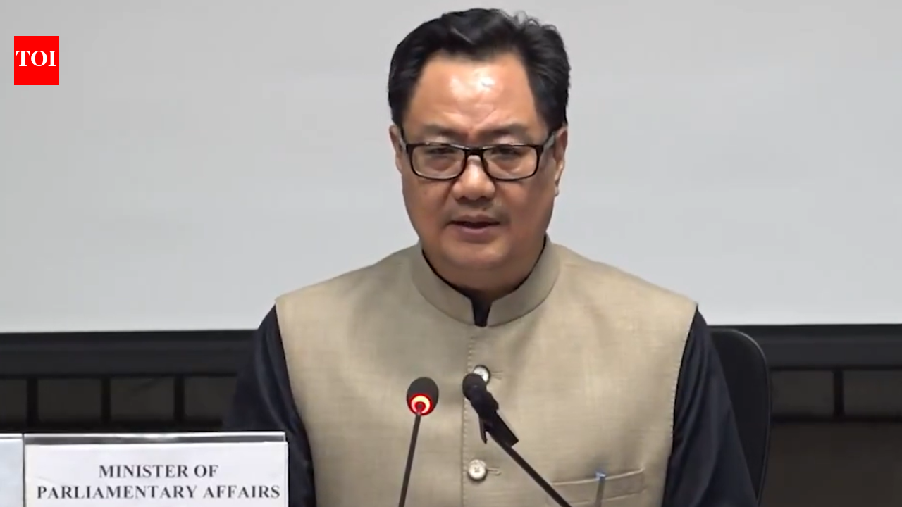 'Shouldn't be considered failure of govt ...' Rijiju on women's reservation bill not clearing LS