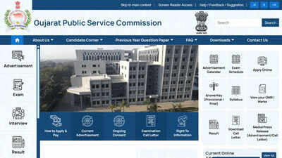 Gujarat Public Service Commission releases 2026 class 1 and 2 exam schedule; download here