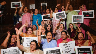 Modi Govt's Women Quota Bill Crashes In Lok Sabha, Fails 2/3 Majority Test