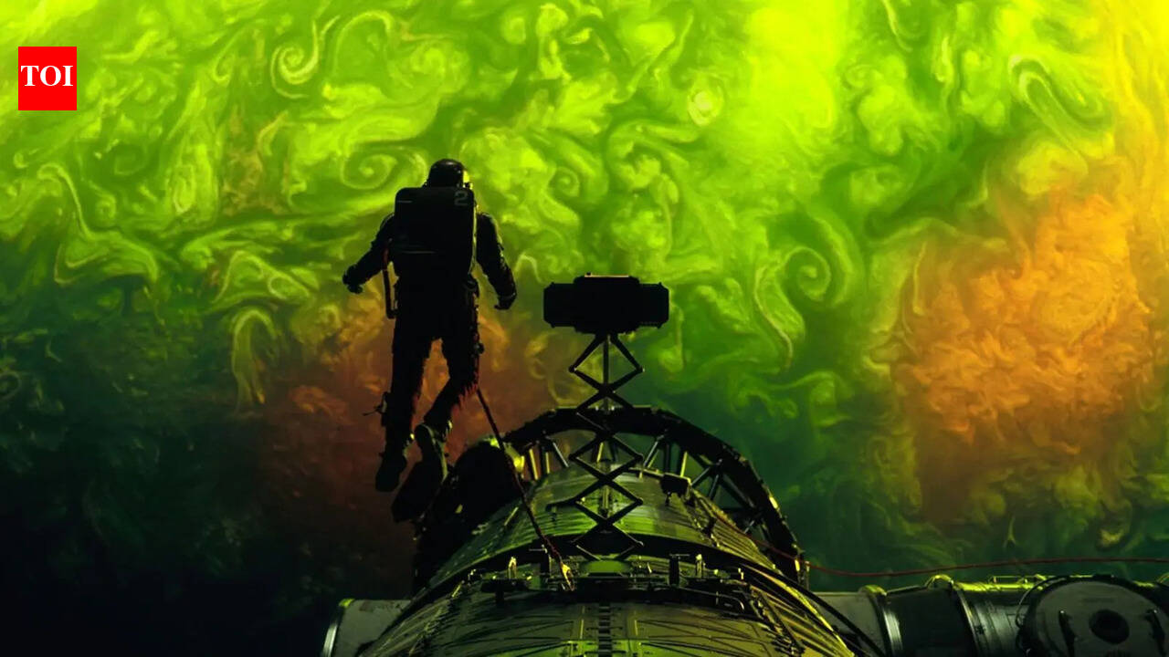 Believe it or not: A movie trailer screening up in the sky? That’s surely a record