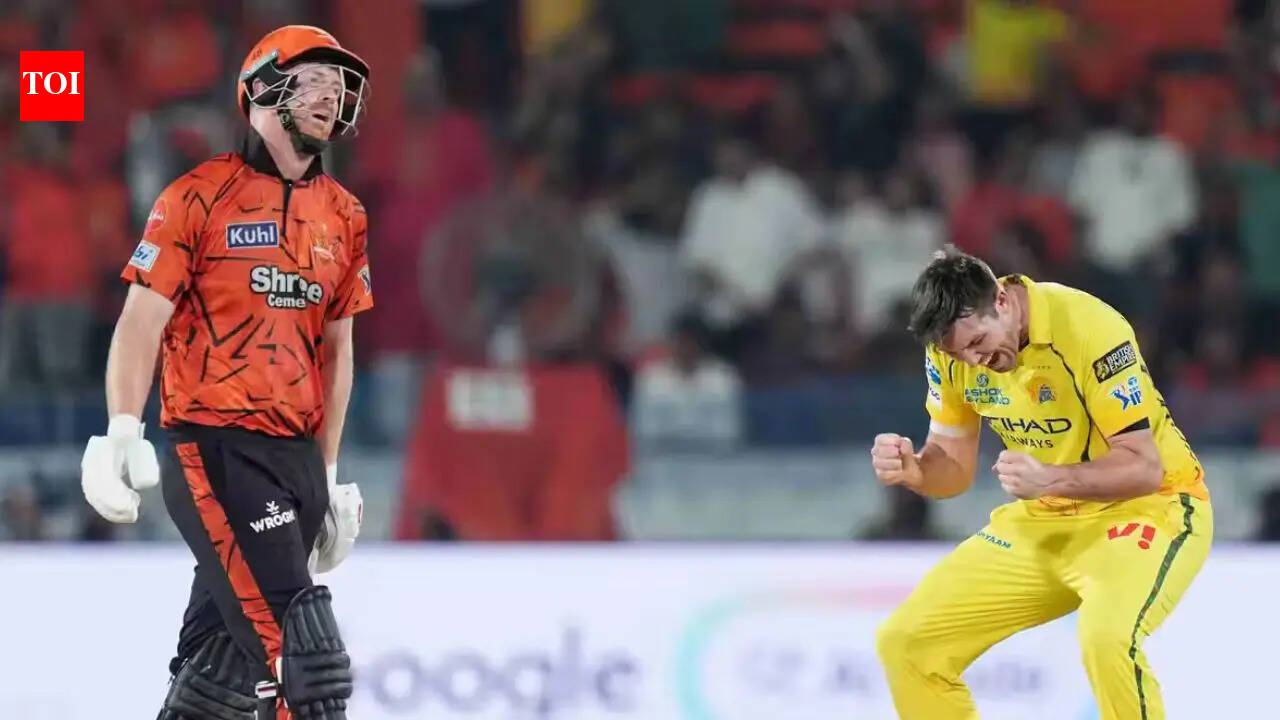 IPL 2026 Live: Overton, Kamboj restrict SRH to 194/9 in 20 overs vs CSK
