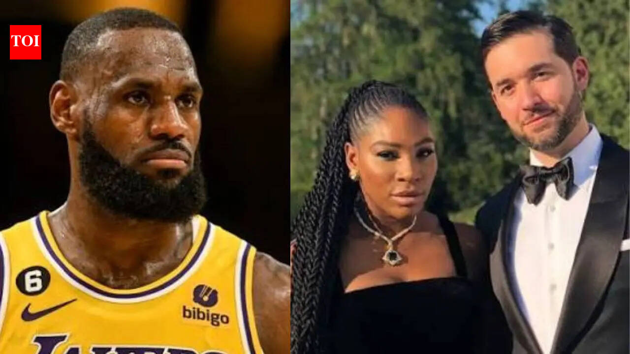 Serena Williams’ husband Alexis Ohanian reacts to $1.4 billion LeBron James daughter Zhuri James viral LOVB serve