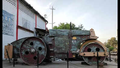 Roll back the years: Railway station gives British-era flattener a platform