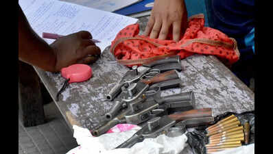 STF seizes firearms, 77L cash in run-up to election