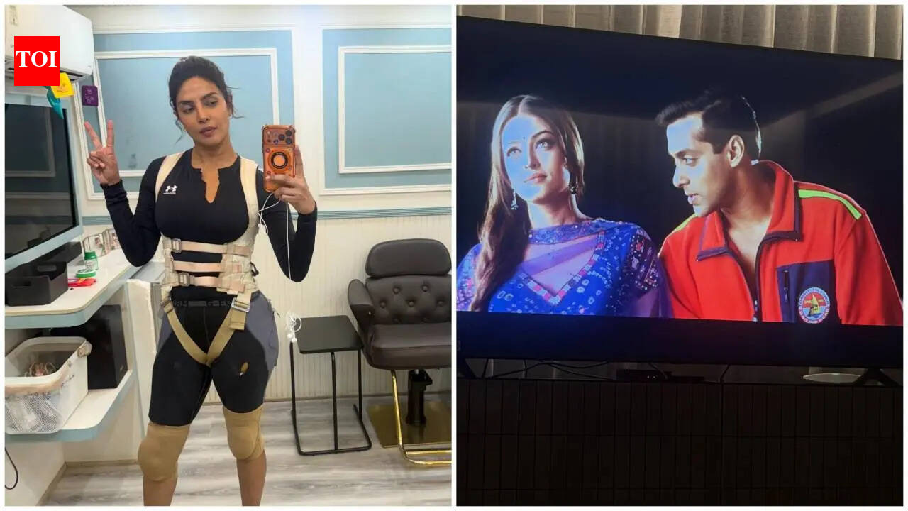 Priyanka Chopra’s photo dump features Salman Khan-Aishwarya Rai, Madhuri Dixit, Sridevi films: 'Some here... some there...'