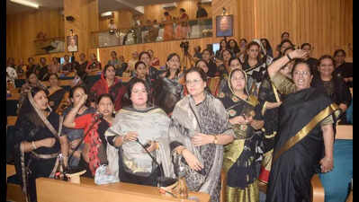 IMC special session: BJP hits out at Cong over women’s reservation