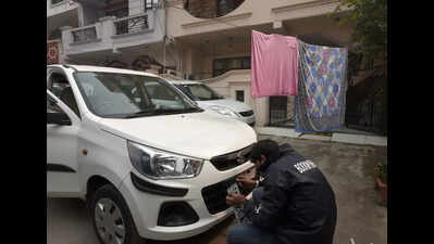 SUV owner booked for using fake number plate to evade EMIs